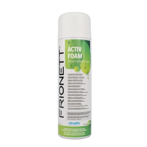 KLÍMABERENDEZÉS TISZTÍTÓ ÉS FERTŐTLENÍTŐ FRIONETT ACTIV FOAM / HAB AEROSZOL 500 ML