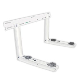   KLÍMATARTÓ KONZOL CSÚSZTATHATÓ SZÁRRAL (KINYITHATÓ) KERESZTTARTÓVAL GUMIBAKKAL TECNOSYSTEMI 160KG  (750X430X465 MM )