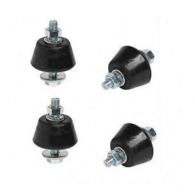   KLÍMA KÜLTÉRI REZGÉSCSILLAPÍTÓ GUMIBAK AG45 (100KG TEHERBÍRÁS ÖSSZESEN) 4 DB/CSOMAG