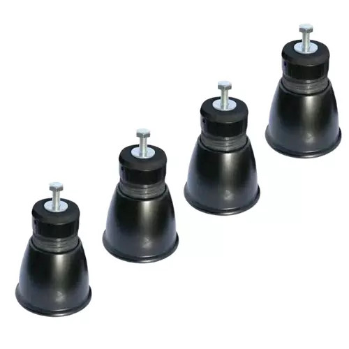 KLÍMA KÜLTÉRI EGYSÉG ÁLLÍTHATÓ MŰANYAG TARTÓTALP 100-140MM M10 1000KG/DB 11105360N 4 DB/CSOMAG