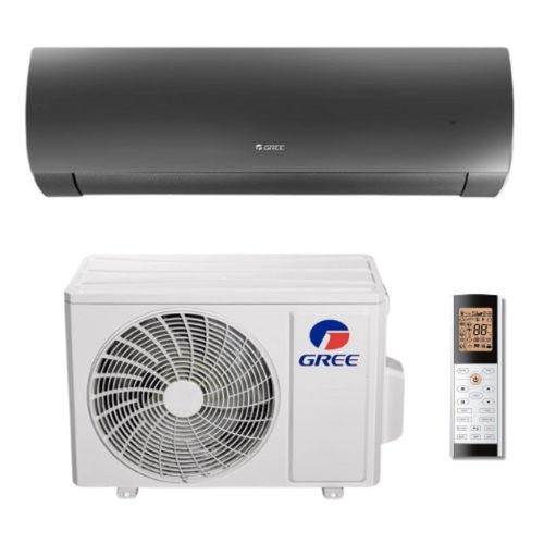 GREE DARK PRO SÖTÉT SZÜRKE (GWH09ACCXB-K6DNA1G/I / GWH09ACCXB-K6DNA1G/O) KLÍMA MONO OLDALFALI SZETT 2,7KW