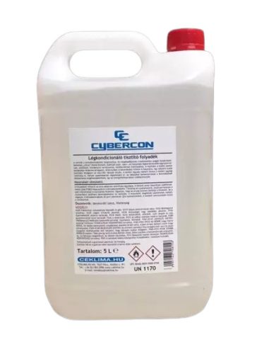 CYBERCON KLÍMABERENDEZÉS TISZTÍTÓ ÉS FERTŐTLENÍTŐ 5 LITER (LEMON)